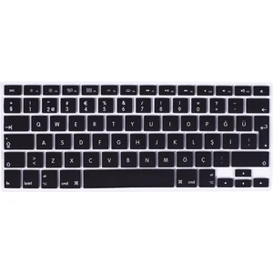 Apple Macbook Air 13.3" 2017 A1466 - A1369 Silikon Klavye Koruyucu Türkçe