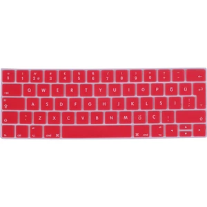 Apple Macbook Air 13.3" 2017 A1466 - A1369 Silikon Klavye Koruyucu Türkçe