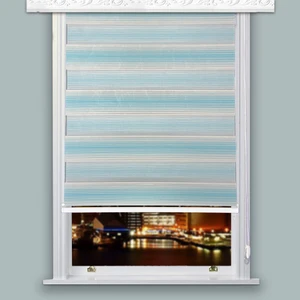 Lucra Concept Zebra Perde 659-8 Yeşil MZ659-8 120x260 cm