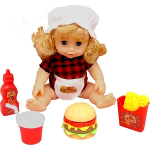 Maide Burger Yiyor Türkçe Konuşan Bebek