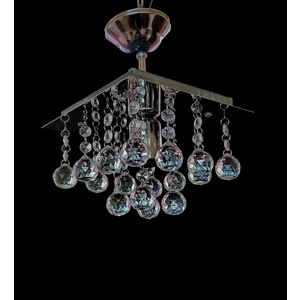 Rima Tekli Kristal Taşlı Modern Avize