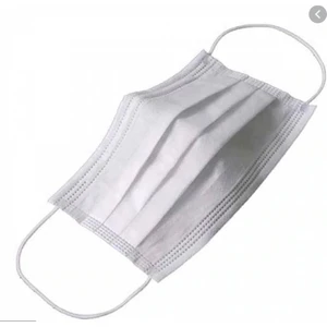 Maske 100 Adet Telli  Beyaz Renkli