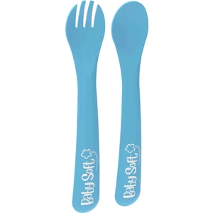 Plastik Çatal Kaşık Seti Mavi