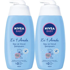 Baby Şampuan Saç ve Vücut 500 ml x 2