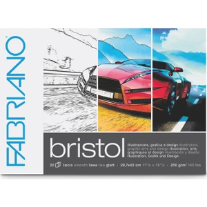 Bristol Marker Çizim Defteri Blok 250 gr 20 Yaprak A3