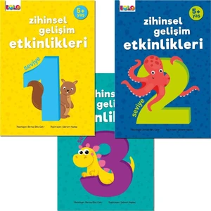 Eolo Zihinsel Gelişim Etkinlikleri 5+ Yaş - 3 Kitap