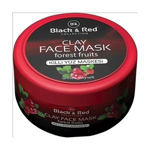 Black & Red Collection Orman Meyveliyüz Maskesi