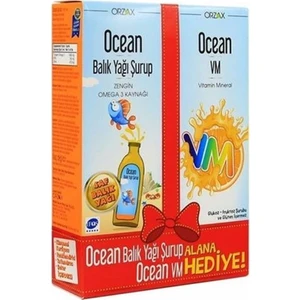 Ocean Multi Şurup 150 ml + Ocean Balık Yağı 150 ml - Kinetik Kum Hediyeli