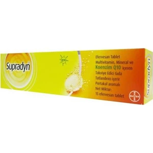Koenzim Q10 15 Efervesan Tablet