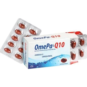 OmePa Q10 Omega-3 + Ubiquinol 30 Kapsül