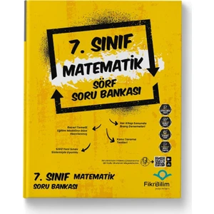 Fikribilim Yayınları 7. Sınıf Matematik Sörf Soru Bankası