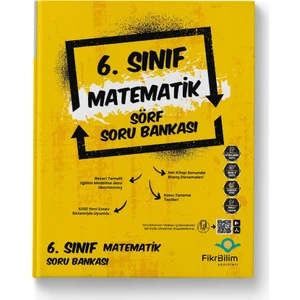 Fikribilim Yayınları 6. Sınıf Matematik Sörf Soru Bankası