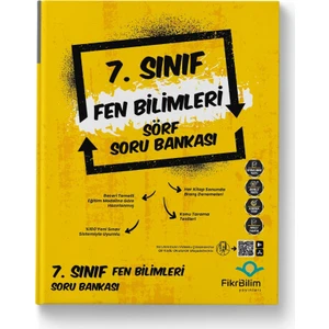 Fikribilim Yayınları 7. Sınıf Fen Bilimleri Sörf Soru Bankası