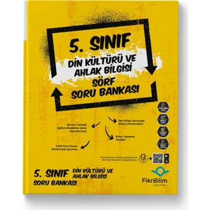 Fikribilim Yayınları 5. Sınıf Din Kültürü Sörf Soru Bankası