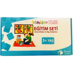 Bambinoyup 3-4 Yaş Paketi-3 (21 Kitapçık + Plastik Kontrol Aracı)