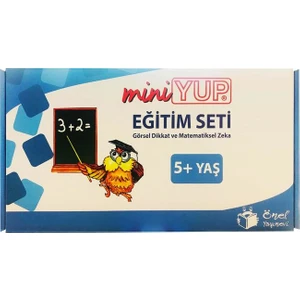 Miniyup 5-6 Yaş Paketi-2 (21 Kitapçık + Plastik Kontrol Aracı)