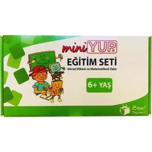 Miniyup 6 / Dizge 7-8 Yaş Paketi-1 (21 Kitapçık + Plastik Kontrol Aracı)