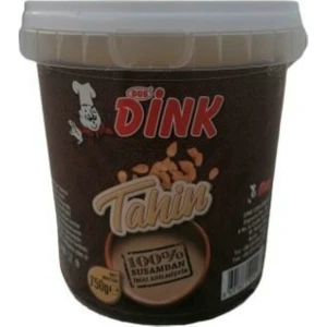 Dink Gıda Dink Tahin Kova (%100 Susamdan) 750 gr