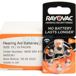 Rayocav 13 Kulaklık Pili 10'lu