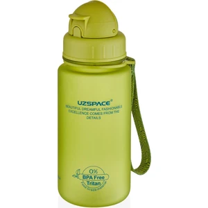 Pipetli Tritan Su Matarası 400 ml Yeşil