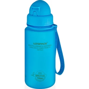 Pipetli Tritan Su Matarası 400 ml Mavi