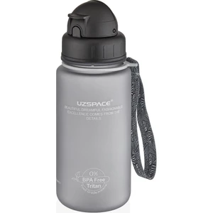 Pipetli Tritan Su Matarası 400 ml Gri