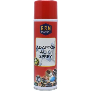 GSM Solvent Adaptör Açıcı Sprey 400 ml