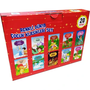 Renkli Dünya Çocuk Klasikleri Seti (20 Kitap)