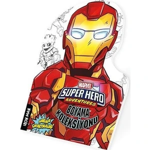Marvel Süper Kahramanlar Boyama Kitabı - Iron Man