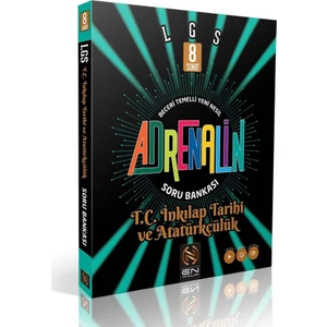 En Yayınları 8.Sınıf Adrenalin İnk.Tar. Soru Bank.