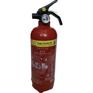1kg Yangın Söndürücü (Yeni Yönetmeliğe Göre Üretilmiştir)