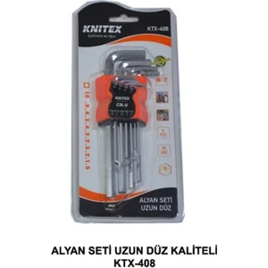 KTX-408 Alyan Takımı 9 Parça Uzun