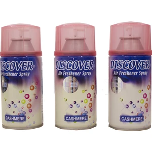 Dıscover Cashmere Oda Kokusu 320 ml x 3 Adet Makinaya Uyumlu Sprey
