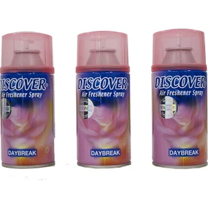 Dıscover Daybreak Oda Kokusu 320 ml x 3 Adet Makinaya Uyumlu Sprey