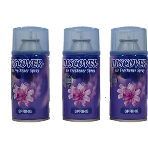 Dıscover Spring Oda Kokusu 320 ml x 3 Adet Makinaya Uyumlu Sprey