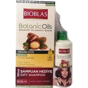 Onarıcı ve Bakım Yapıcı Bitkisel Argan Yağlı Şampuan