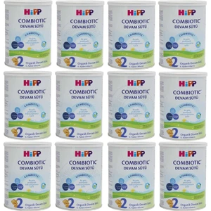 2 Organik Combiotic Bebek Sütü 350 gr 12 Adet