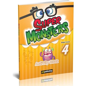 Ydspublishing Yayınları Super Monsters Grade 4 Activity Book