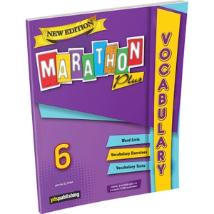 Ydspublishing Yayınları New Edition Marathon Plus Grade 6 Vocabulary Book