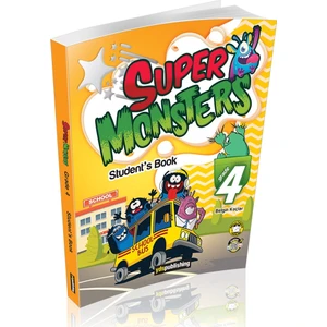 Ydspublishing Yayınları Super Monsters Grade 4 Student's Book