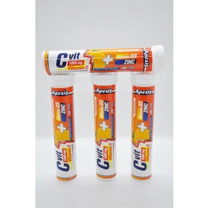 Cvit 1000 mg + D3 + Zinc 20 Efervesan Tablet 4 Adet