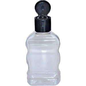 Boş Plastik Şişe 50 ml Flip Top Kapaklı 100 Adet Boş Dezenfektan Şişesi, Seyahat Şişesi Boş Pet Şişe