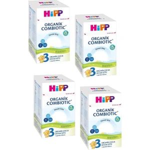 3 Organik Combiotic Devam Sütü 800gr 4 Adet