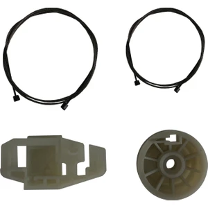 Renault Modus Grand Modus 2003-2008 8200748377 İçin Elektrikli Ön Sol Kapı Cam Kriko Tamir Seti