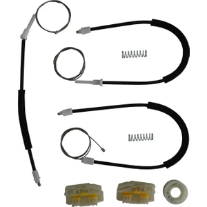 Seat Leon MK2 1P 1P1 2005-2012 5-Kapı HB 1P0837461A İçin Elektrikli Ön Sol Kapı Cam Kriko Tamir Seti