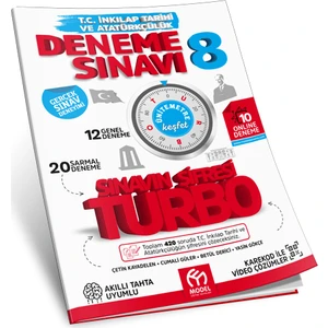 Model Eğitim Yayıncılık 8. Sınıf İnkılap Tarihi Turbo Deneme Sınavı
