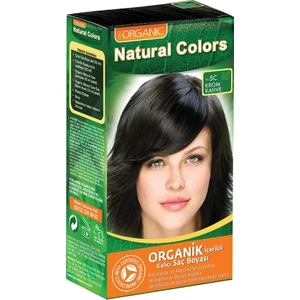Natural Colors 5c Krom Kahve Organik Saç Boyası