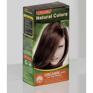 Natural Colors 6n Koyu Kumral Organik Saç Boyası