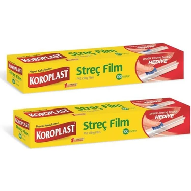 Koroplast 100 mt Streç Film Kesme Bıçağı Hediye