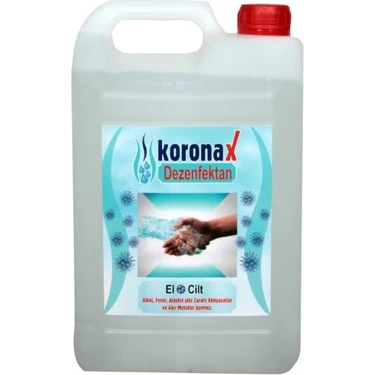 Koronax El ve Cilt Dezenfektanı 5